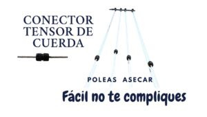 como tensar cuerdas tendedero