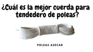 Cuerdas para tendedero exterior
